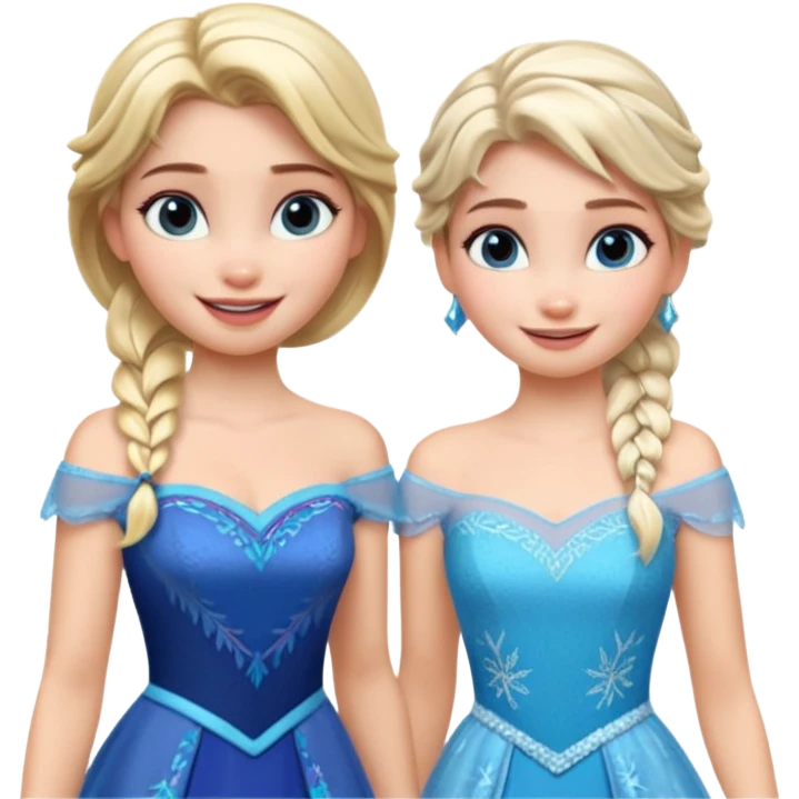 anna et elsa emoji