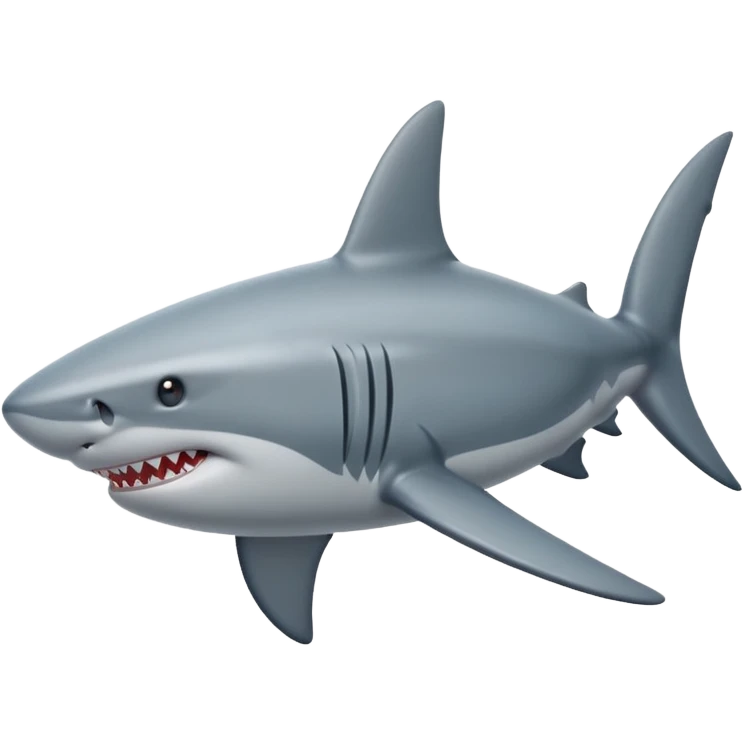 Shark emoji