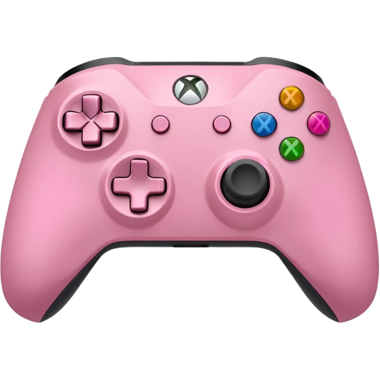 Pink Xbox controller  emoji