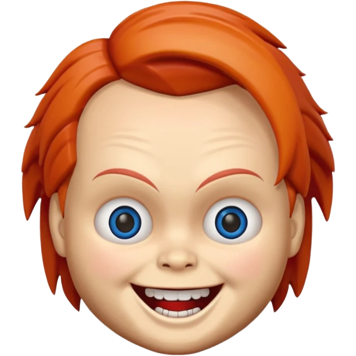 Un emojin de chuky emoji