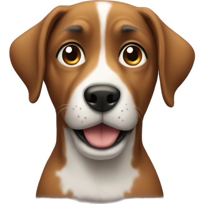 Dog wait  emoji