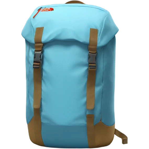 light blue vault north face backpack emoji