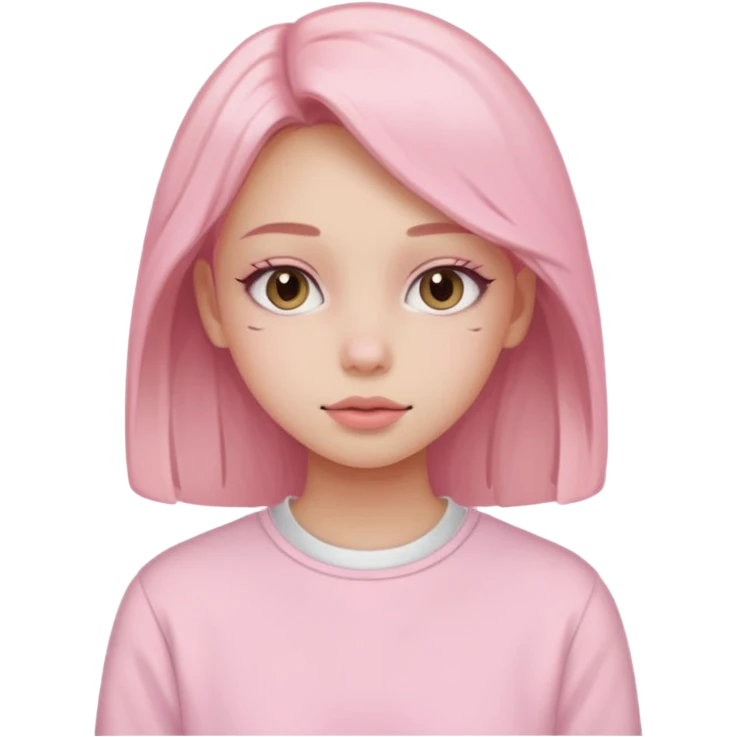 Pastel Pink Aesthetic Girl emoji