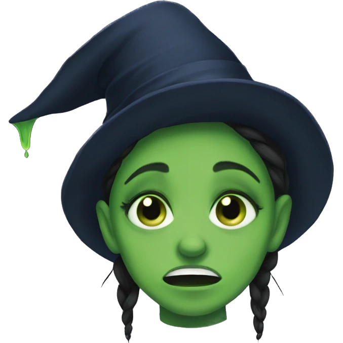 Elphaba crying  emoji