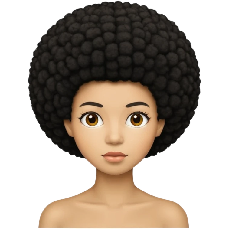 now give them a black afro emoji