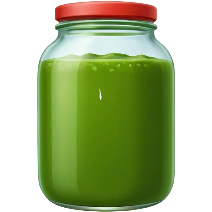 green sofrito in a jar emoji