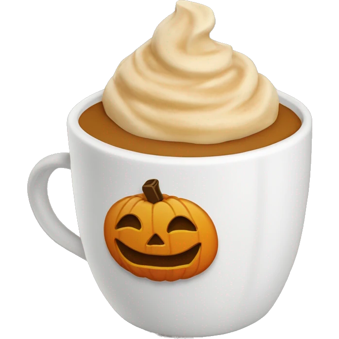 pumkin spice latte emoji