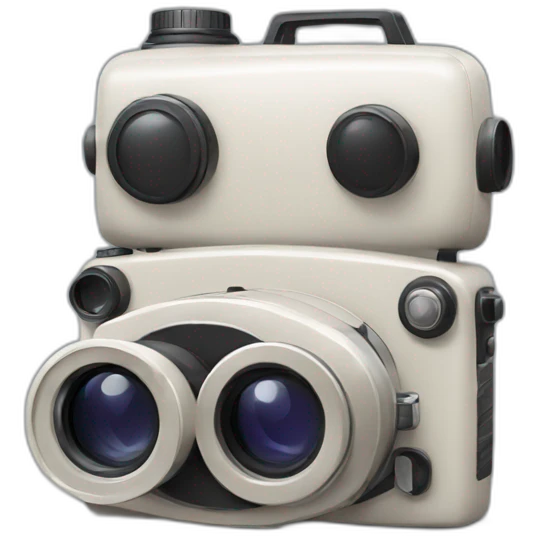 A modern camera emoji