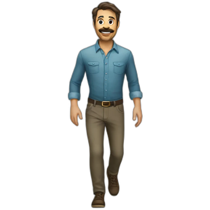 walking-glass emoji