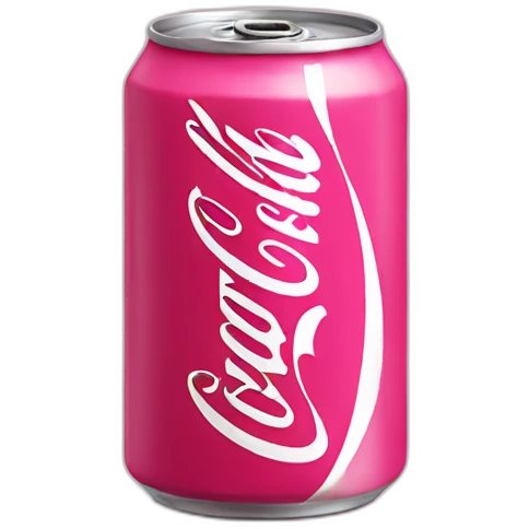 pink cocacola can emoji