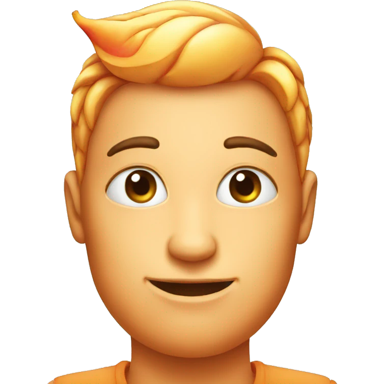 A big juicy peach emoji