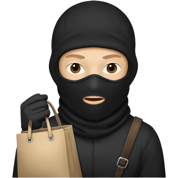 thief in a balaclava emoji
