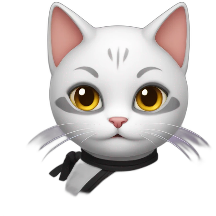 Cat, love, ninja emoji