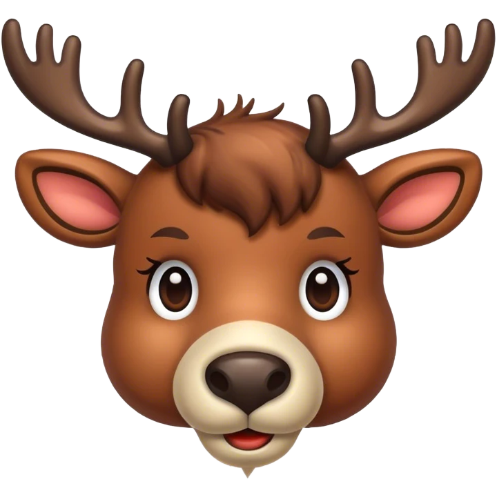 Reindeer emoji
