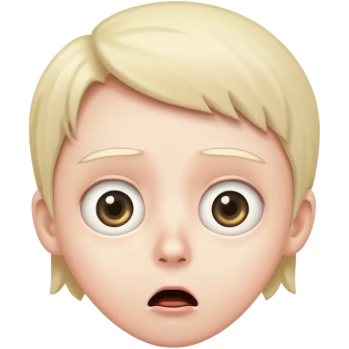 Person shocked face emoji