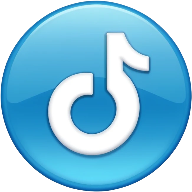 Tiktok Certification emoji blue emoji