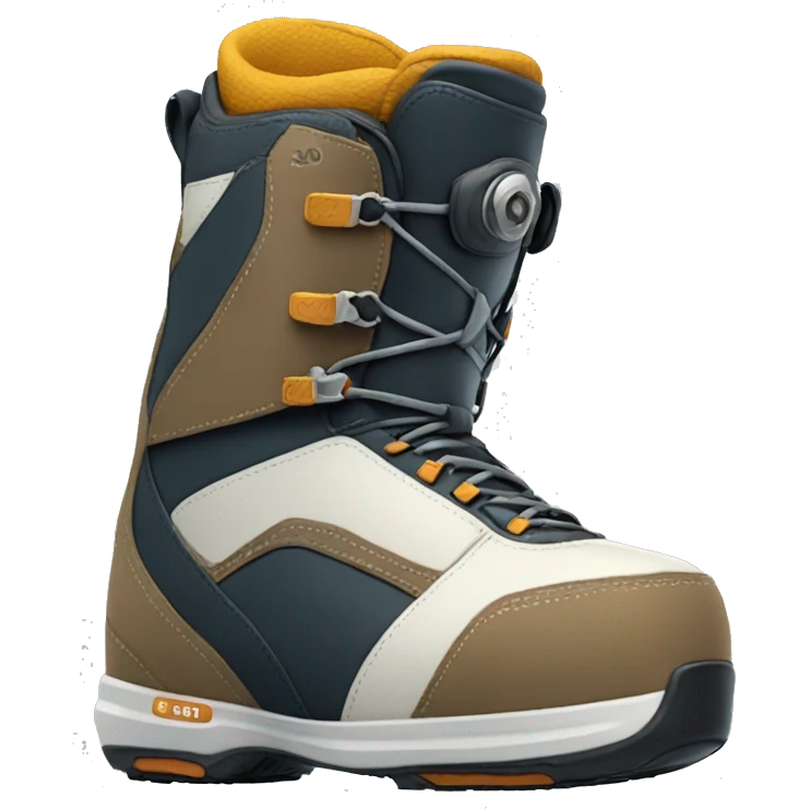 snowboarding boot emoji