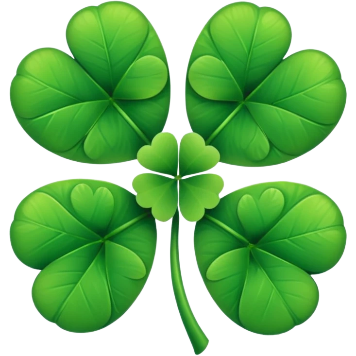four leaf clover emoji