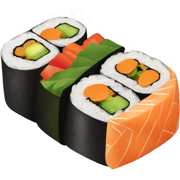 Gimbap emoji