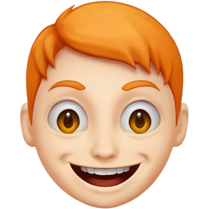 crazy smile emoji