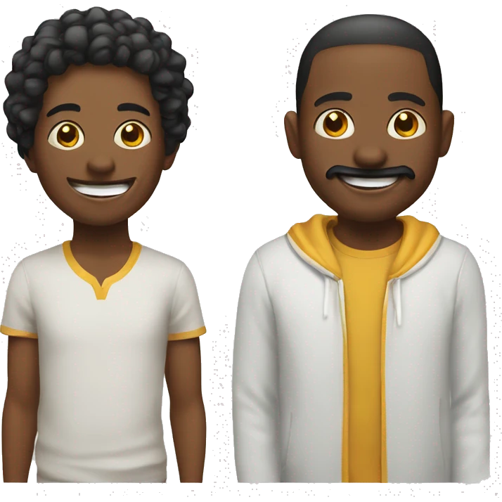sa and happy emoji