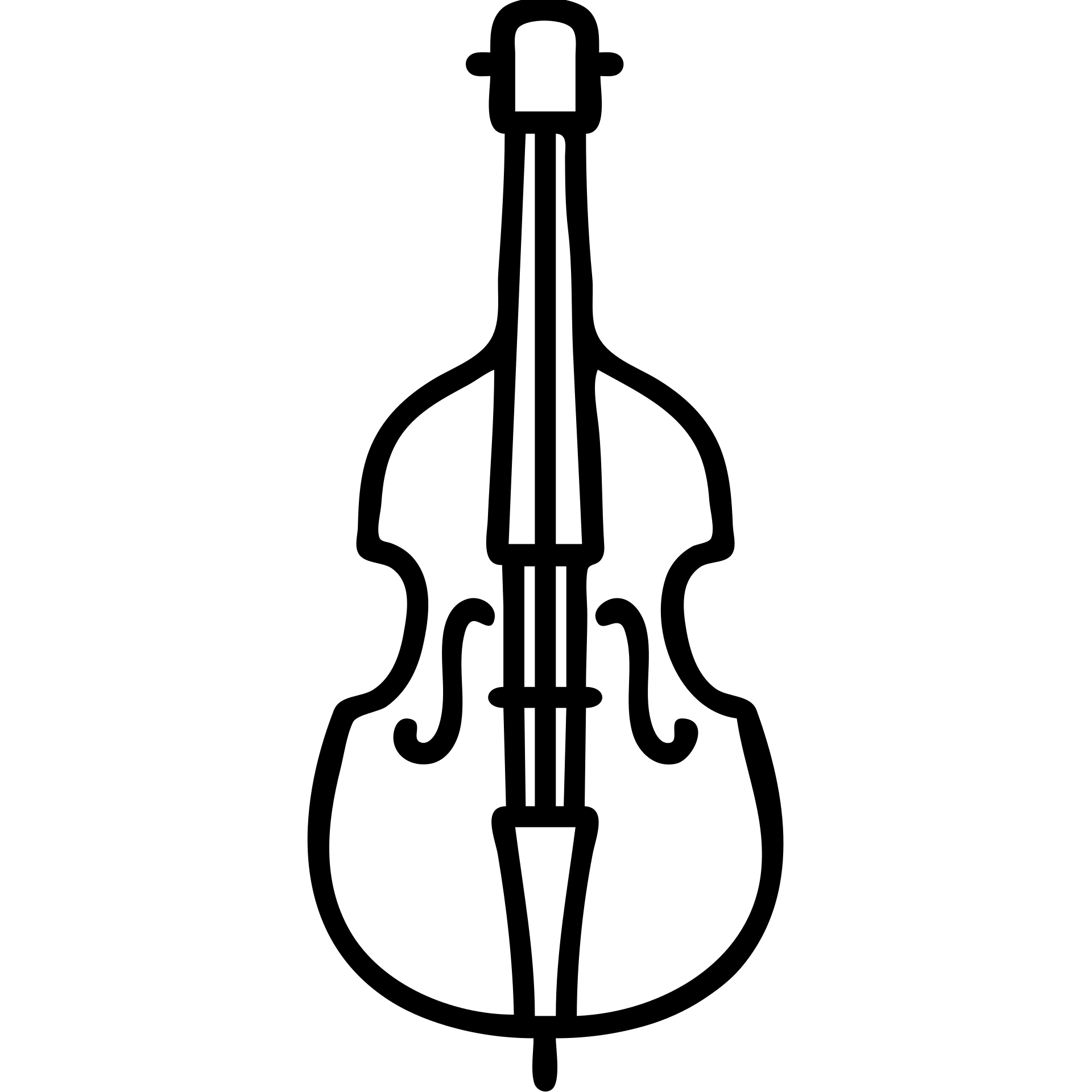 outlined double bass icon emoji