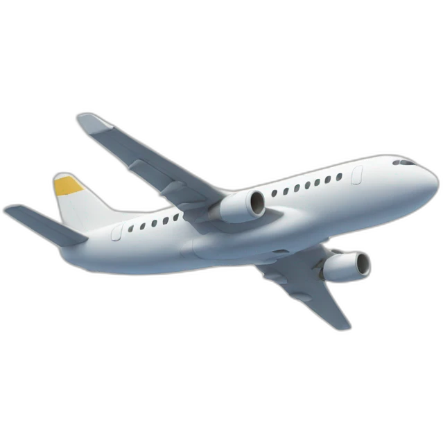 Plane flying in place emoji