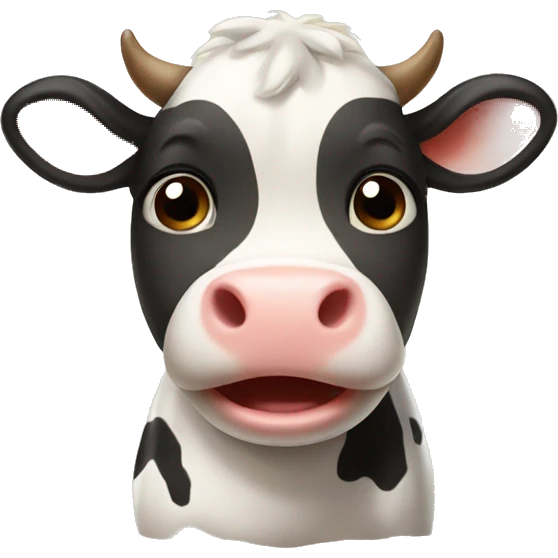 cute cow emoji