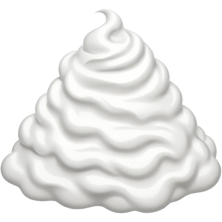 Shaving cream  emoji