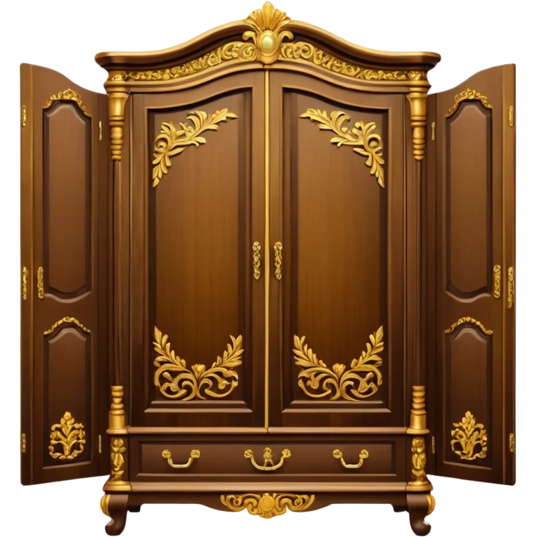 the lady who was turned into a wardrobe by magic, a character from the fairy tale Beauty and the Beast emoji