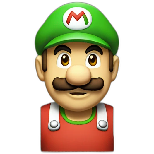 cool mario emoji