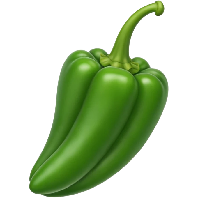 green pepper beans  emoji