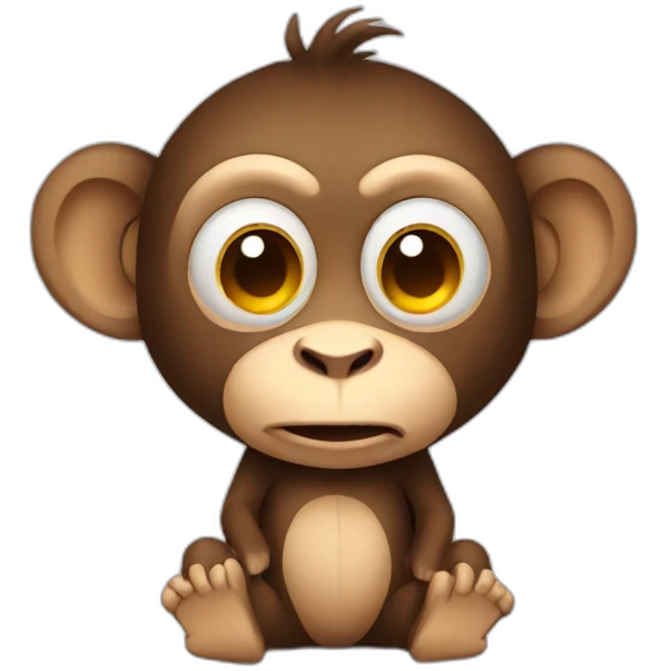drunk monkey emoji