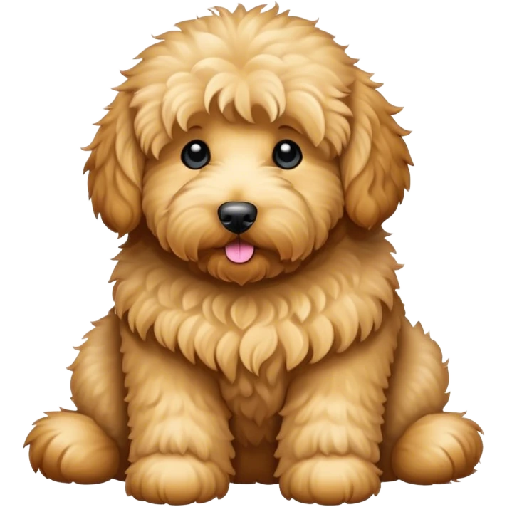 Goldendoodle emoji