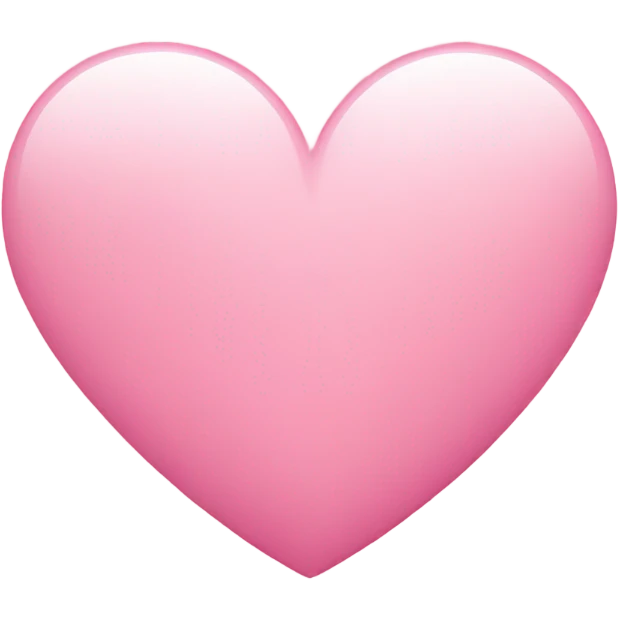Pink heart emoji