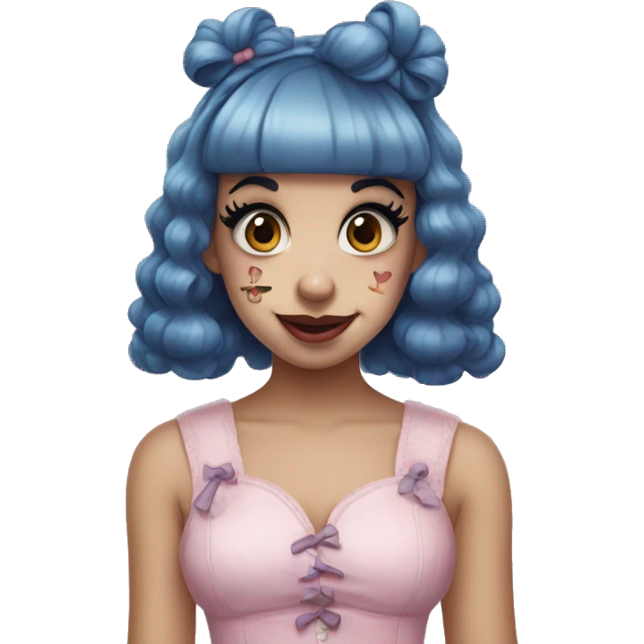 melanie martinez in portals costume emoji