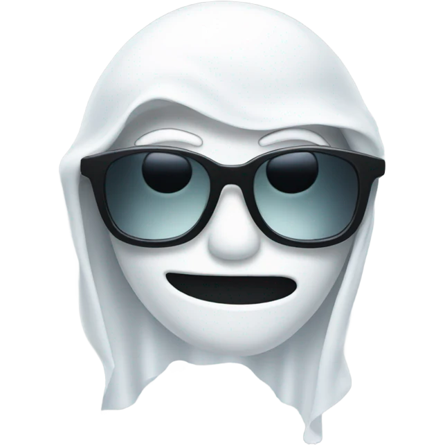 ghost in sunglasses emoji
