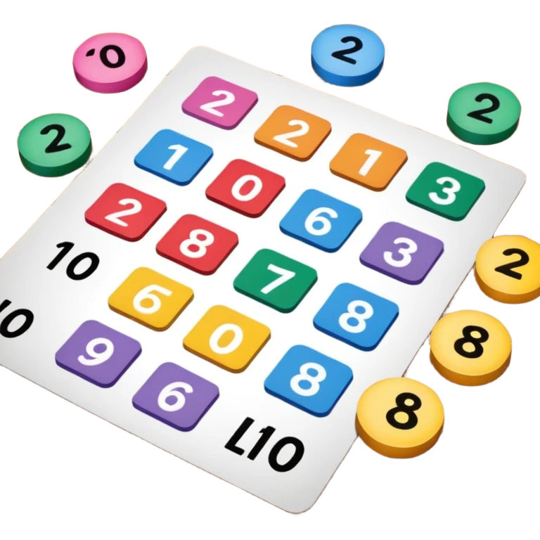 cartes de loto emoji