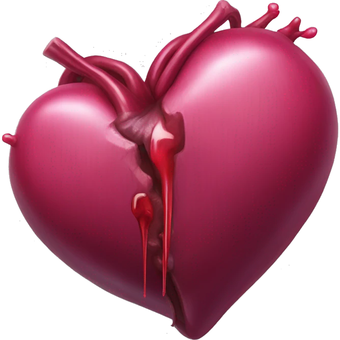 Bleeding heart emoji