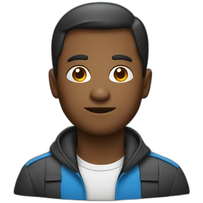 Un homme assis emoji