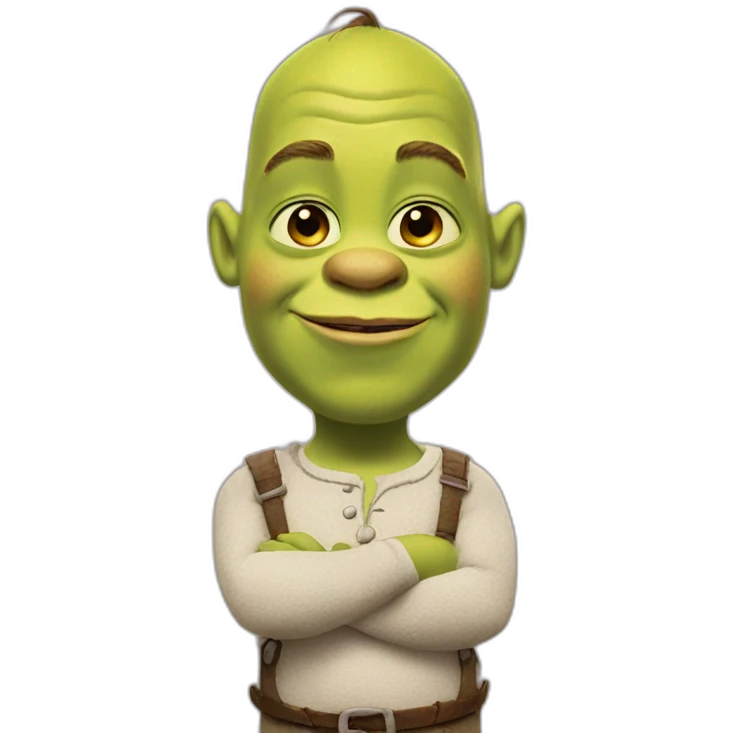 Shrek bebê emoji
