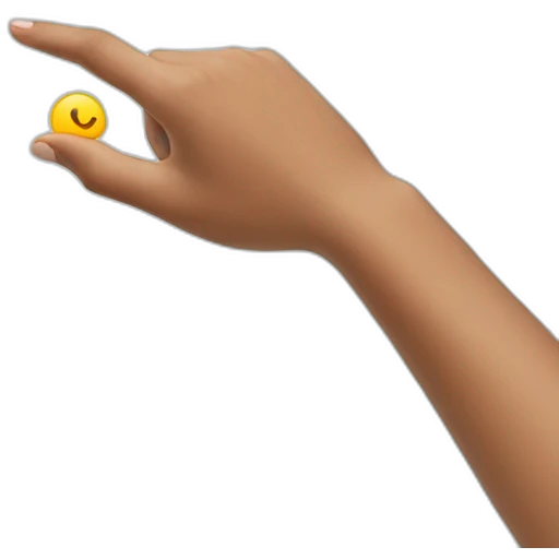 a person clicking emoji