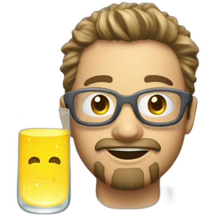 Electric bubble glass  emoji