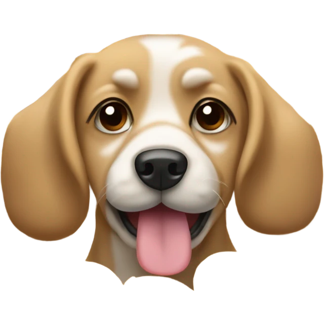 dog crying noodles and waffles emoji