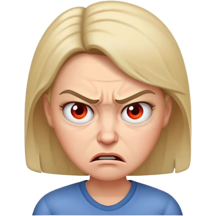 Angry mom emoji