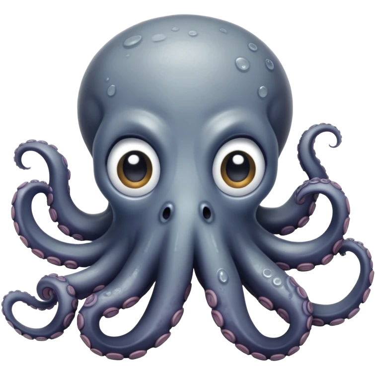 Sad octopus  emoji