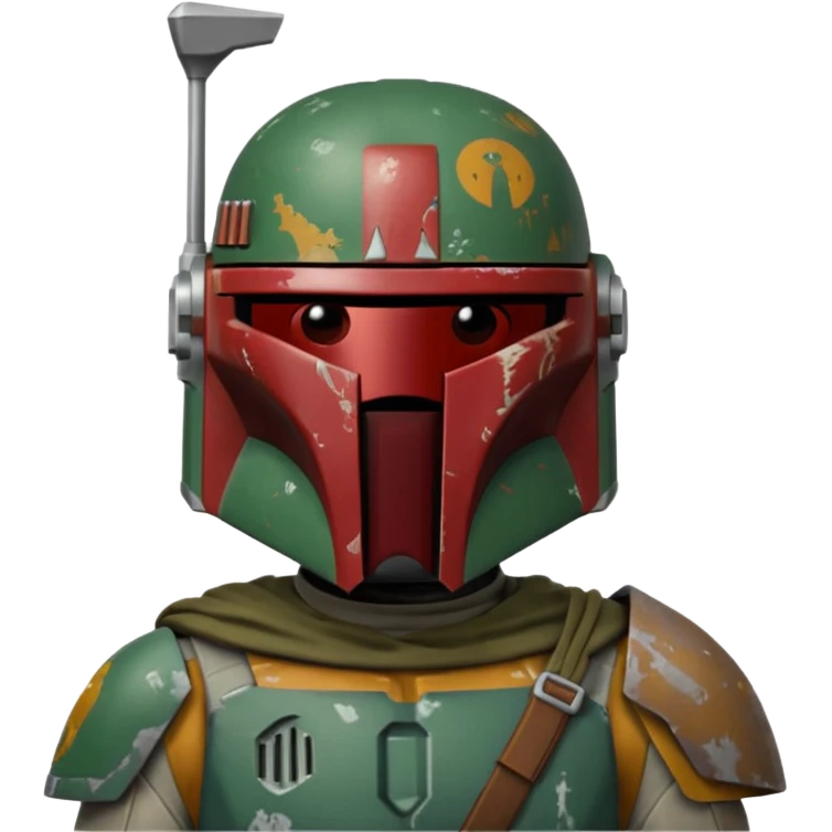 Evil boba fett emoji