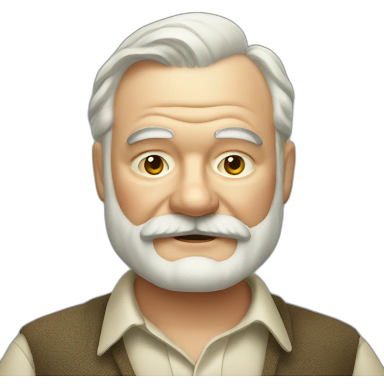 Ernest Hemingway emoji