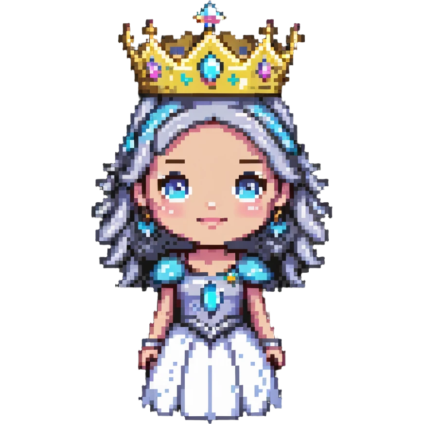 princess with crown and tiara emoji