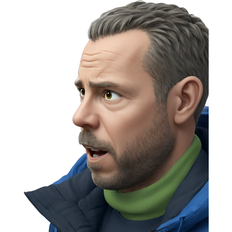 blurry portrait of a man emoji